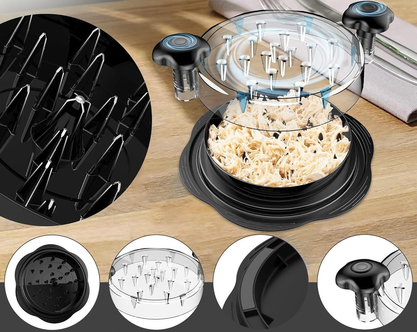 Desfiador de Frango Pactical Kitchen