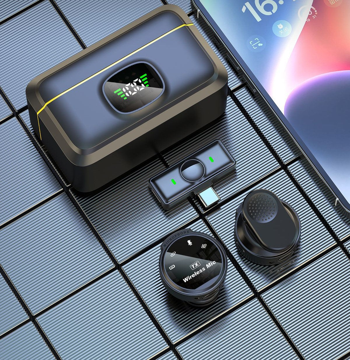 Microfone Lapela Sem Fio Good Sound J6