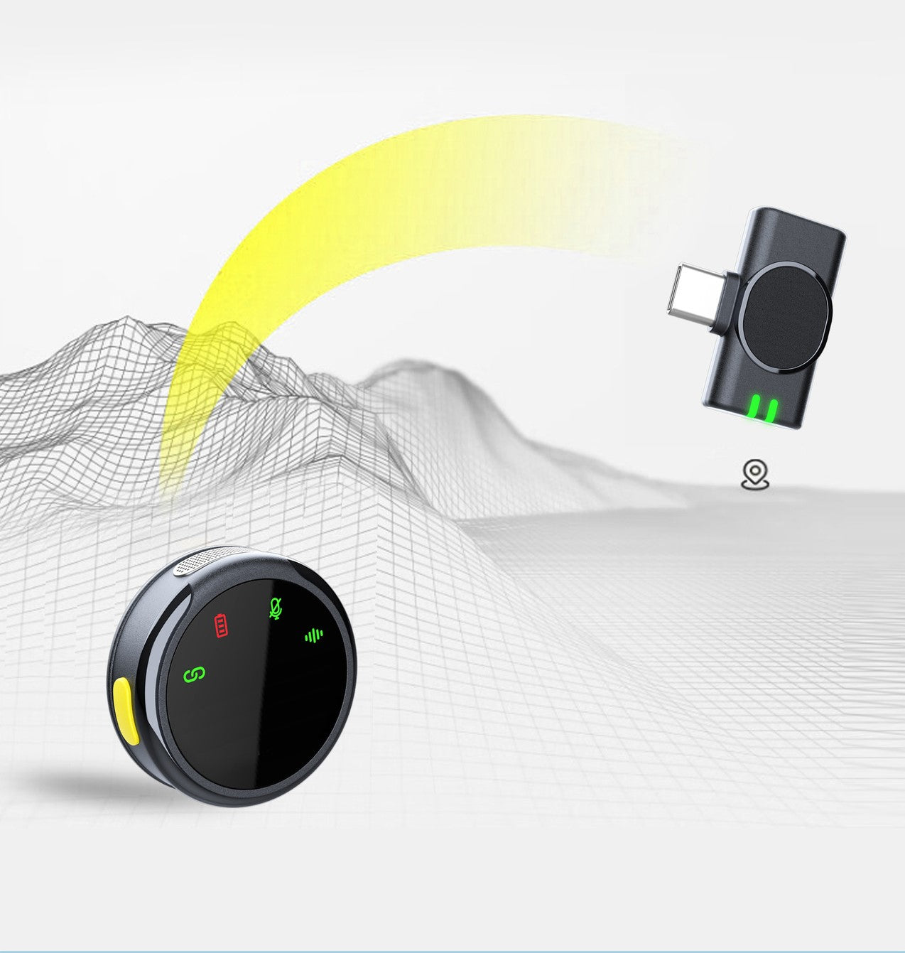 Microfone Lapela Sem Fio Good Sound J6