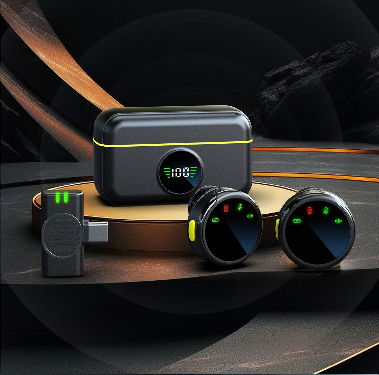 Microfone Lapela Sem Fio Good Sound J6