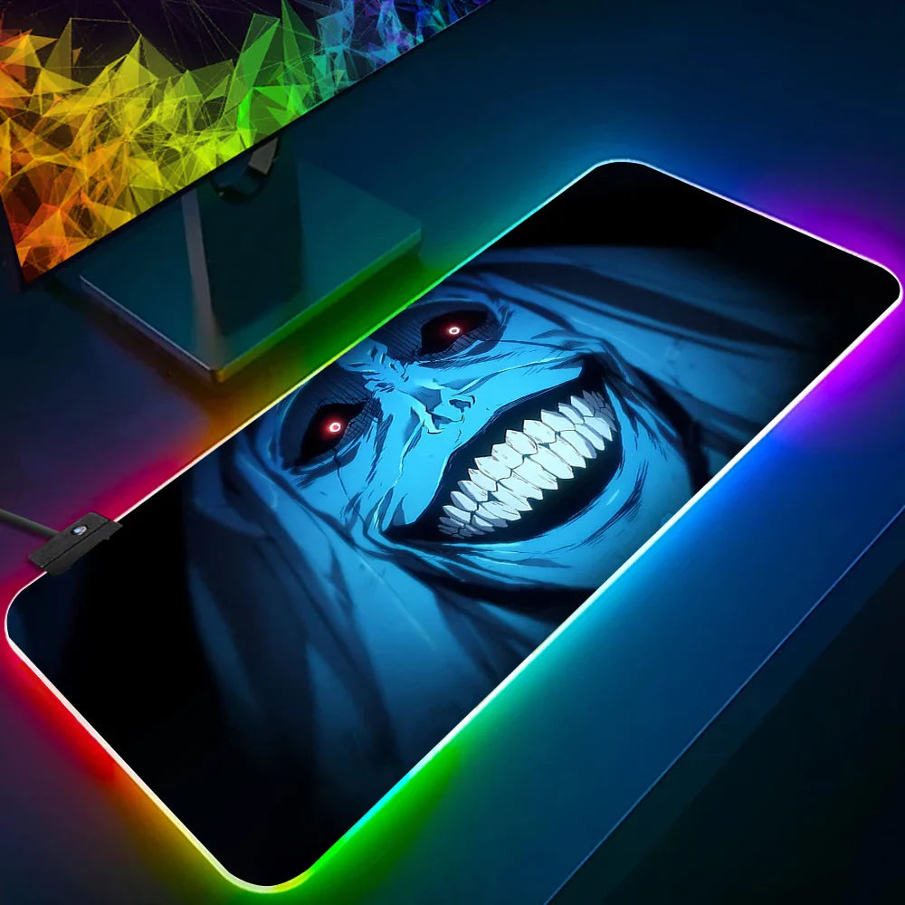 Mouse Pad Gamer com Led Colors