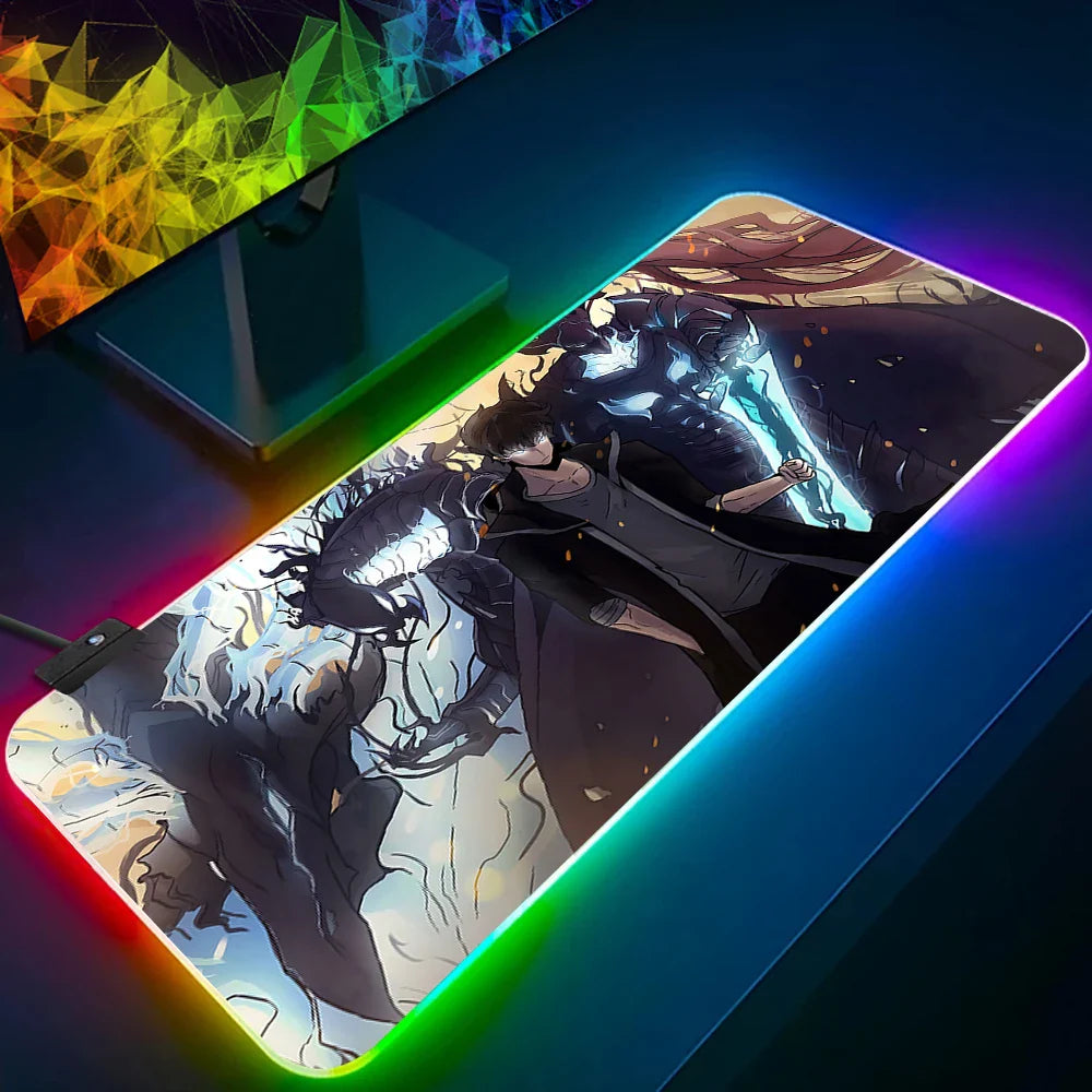 Mouse Pad Gamer com Led Colors