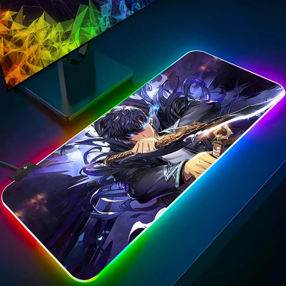 Mouse Pad Gamer com Led Colors