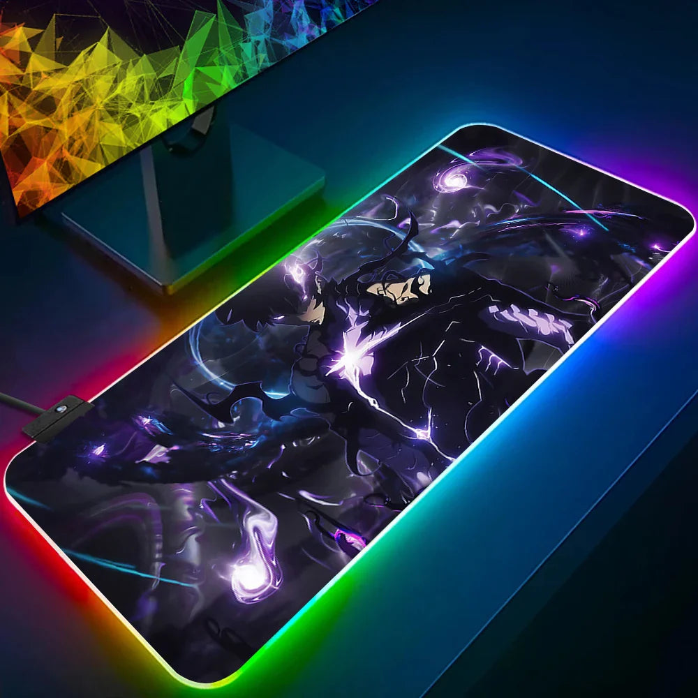 Mouse Pad Gamer com Led Colors