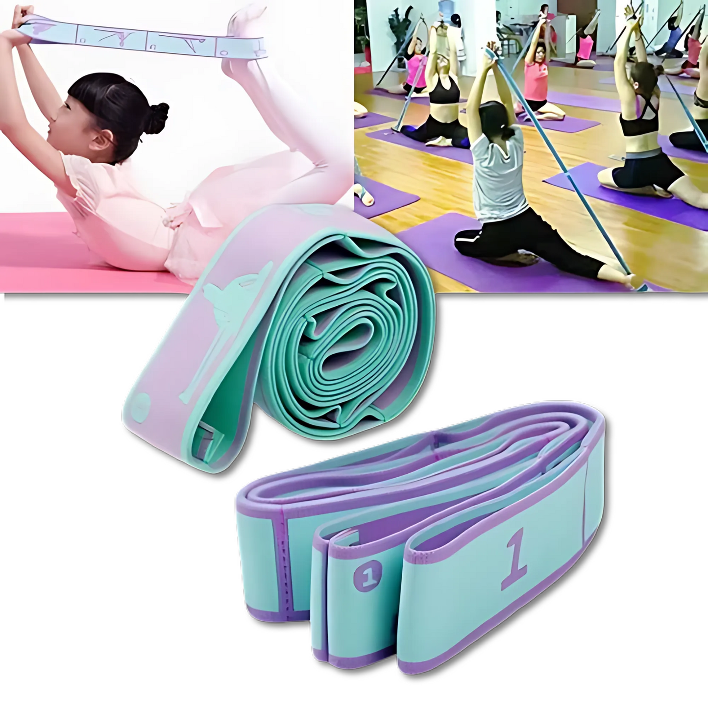 Faixa de Resistência para Exercícios e Alongamento [Compre 1 e Leve 2]