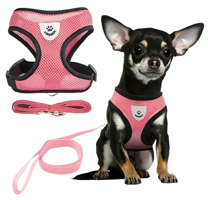 Coleira Peitoral Reflexível Respirável Vest [Compre 1 Leve 2]