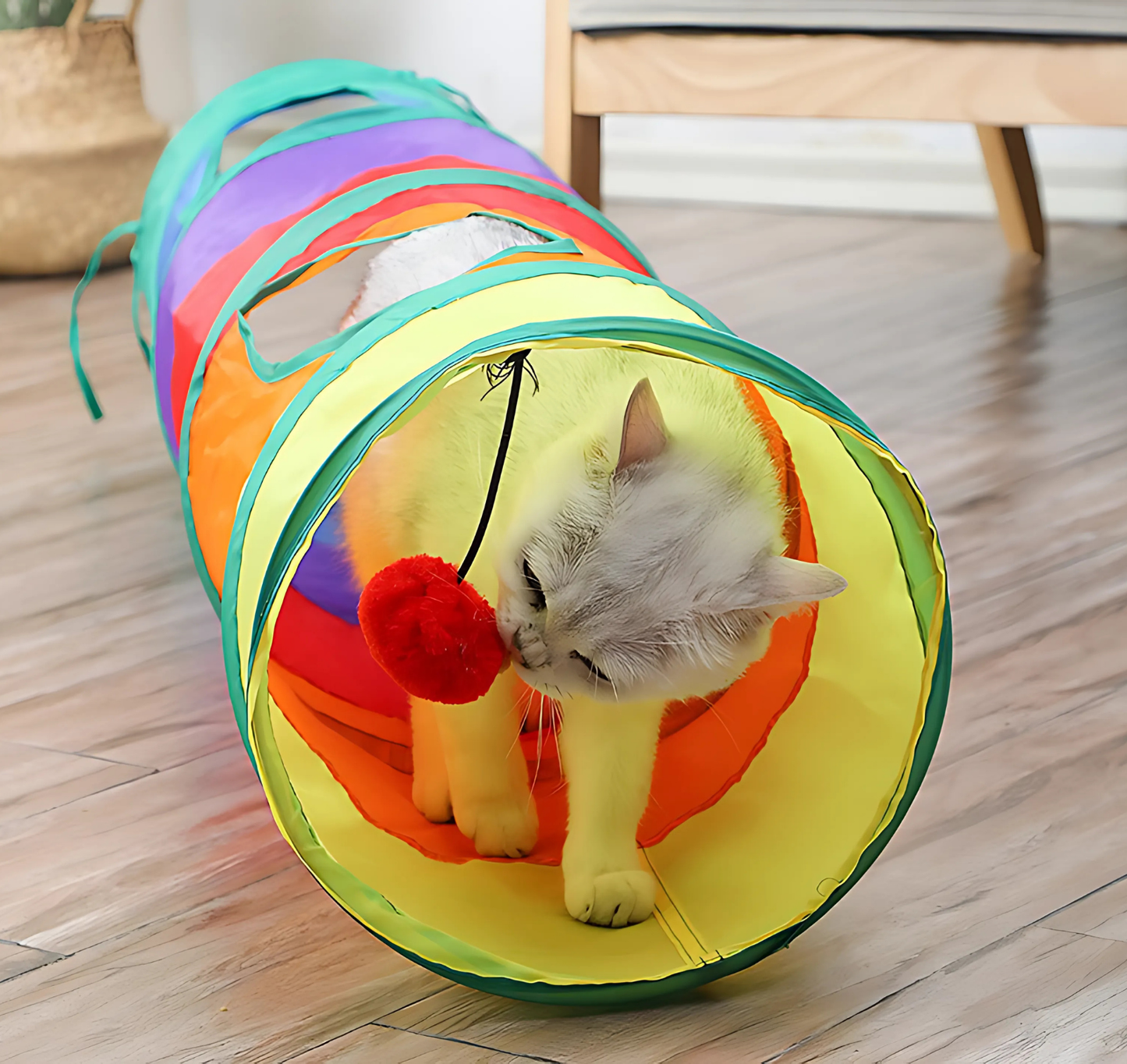 Brinquedo Túnel para Gatos Lots of Fun