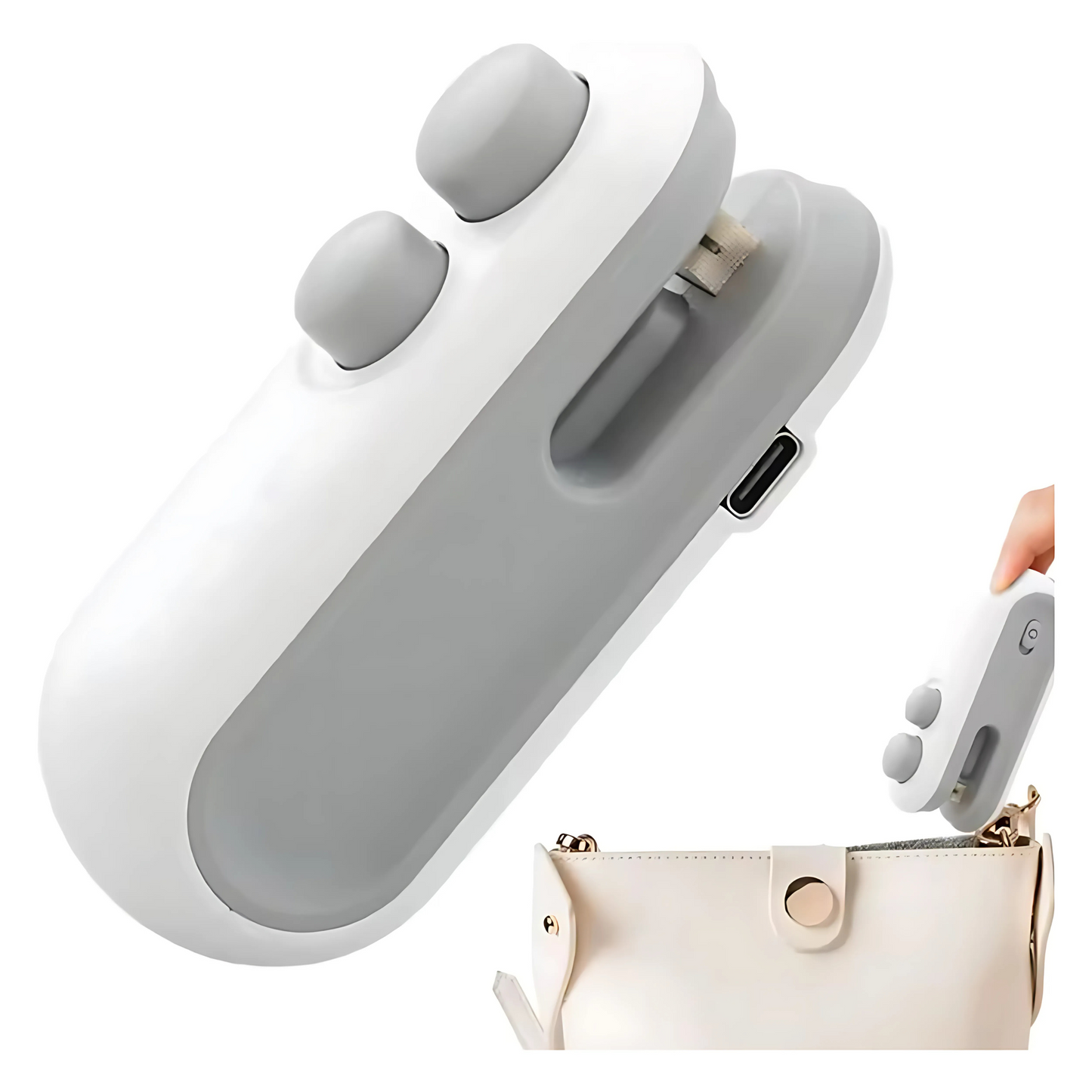 Seladora Portátil 2 em 1 Snacks Sealer [Compre 2 e Leve 3]