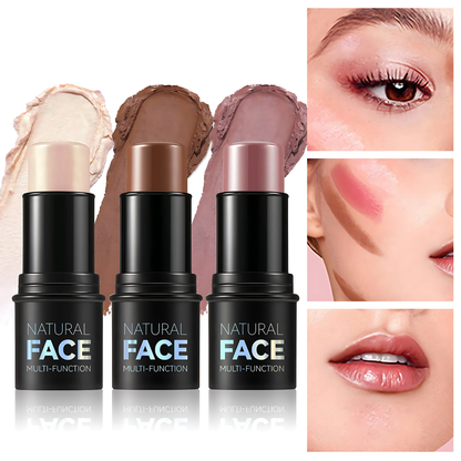 Sticks Natural Face Blush 3D Pro [Kit com 6 Unidades]