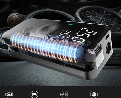 Compressor de Ar Safe Charger Pro 3 em 1