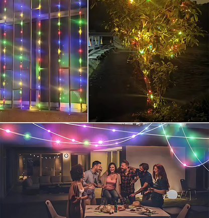 Luzes de Natal Led Arco Íris