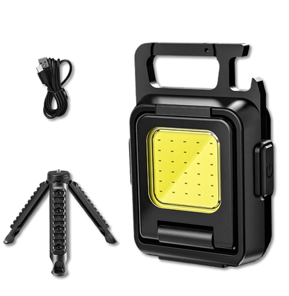 Chaveiro Lanterna Recarregável Duplo Led High Lumens