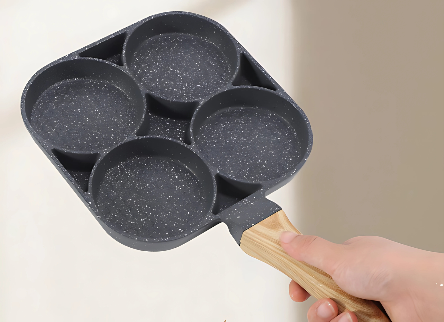 Frigideira Antiaderente Breakfast [Grátis Um Kit Talheres]