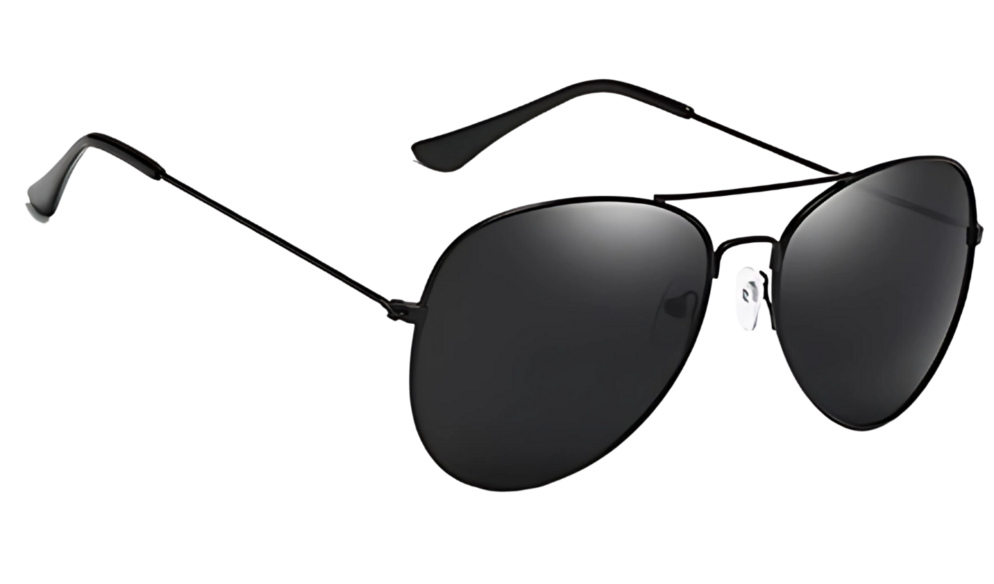 Óculos de Sol Antireflexo com Lentes Polarizadas UV400 [Tipo Top Gun]