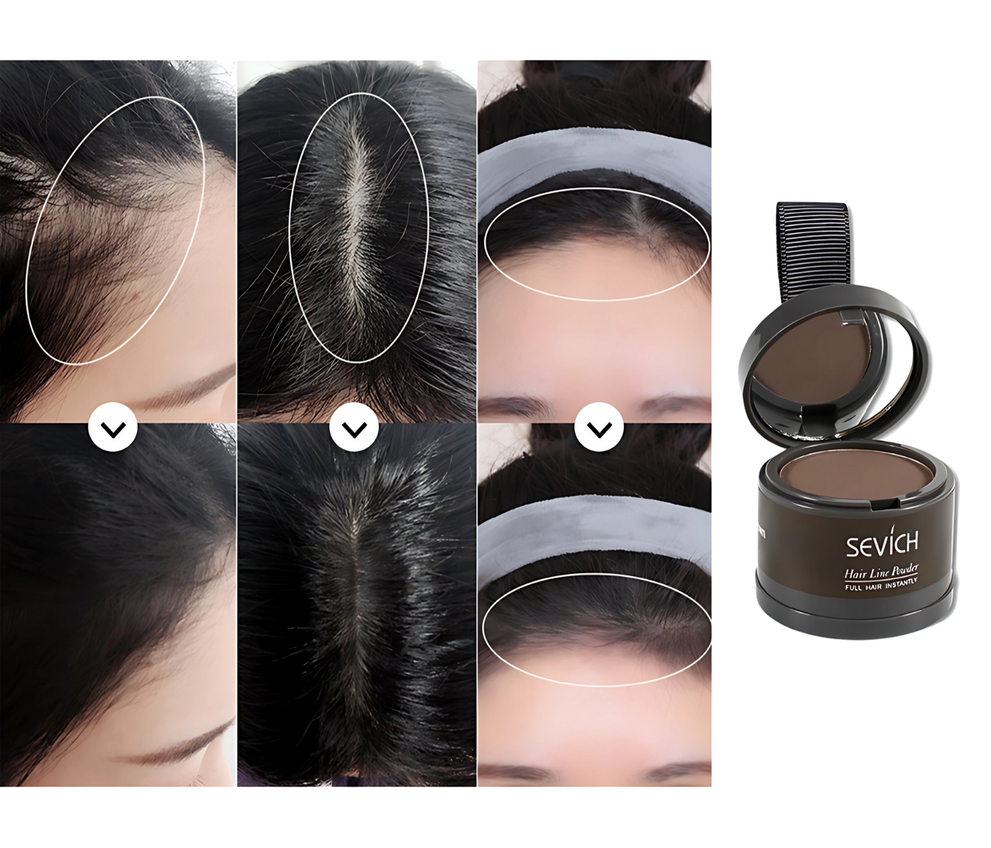 Maquiagem para Cabelo e Preenchedor Capilar Make Hair [Compre 2 e Leve 3]
