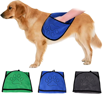 Toalha de Banho Para Pets Absorption [Compre 1 e Leve 2]