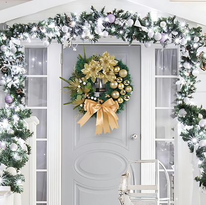 Guirlanda Natalina ChristmasGarland  [Diâmetro de 40cm]