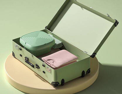 Mini Máquina de Lavar Portátil e Dobrável Washes Easily