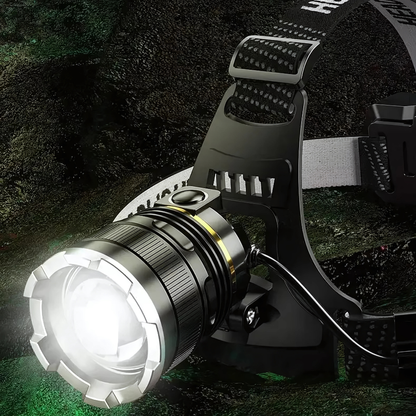 Lanterna de Cabeça Zoom Head Light [Acionamento Por Movimento]