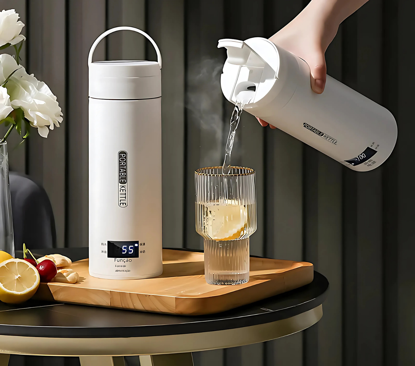 Garrafa Térmica e Elétrica Portable Kettle