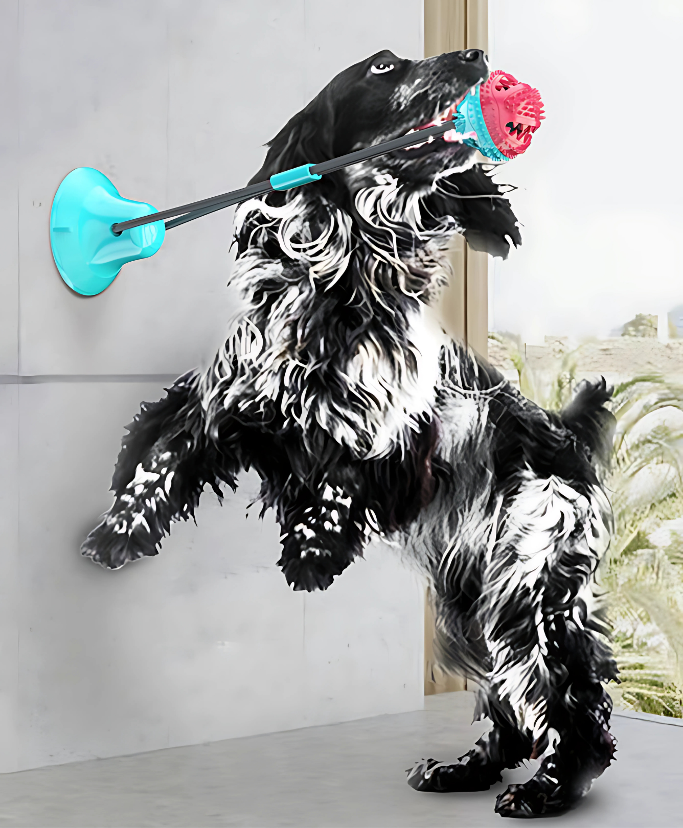 Brinquedo Pull Ball com Ventosa