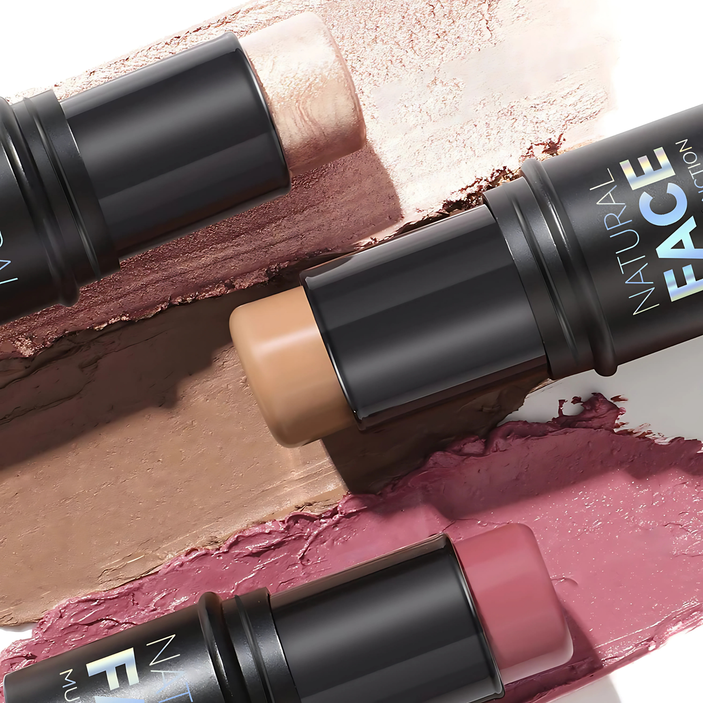 Sticks Natural Face Blush 3D Pro [Kit com 6 Unidades]