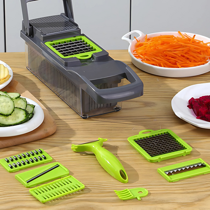Cortador de Legumes e Frutas Multifuncional 16 em 1