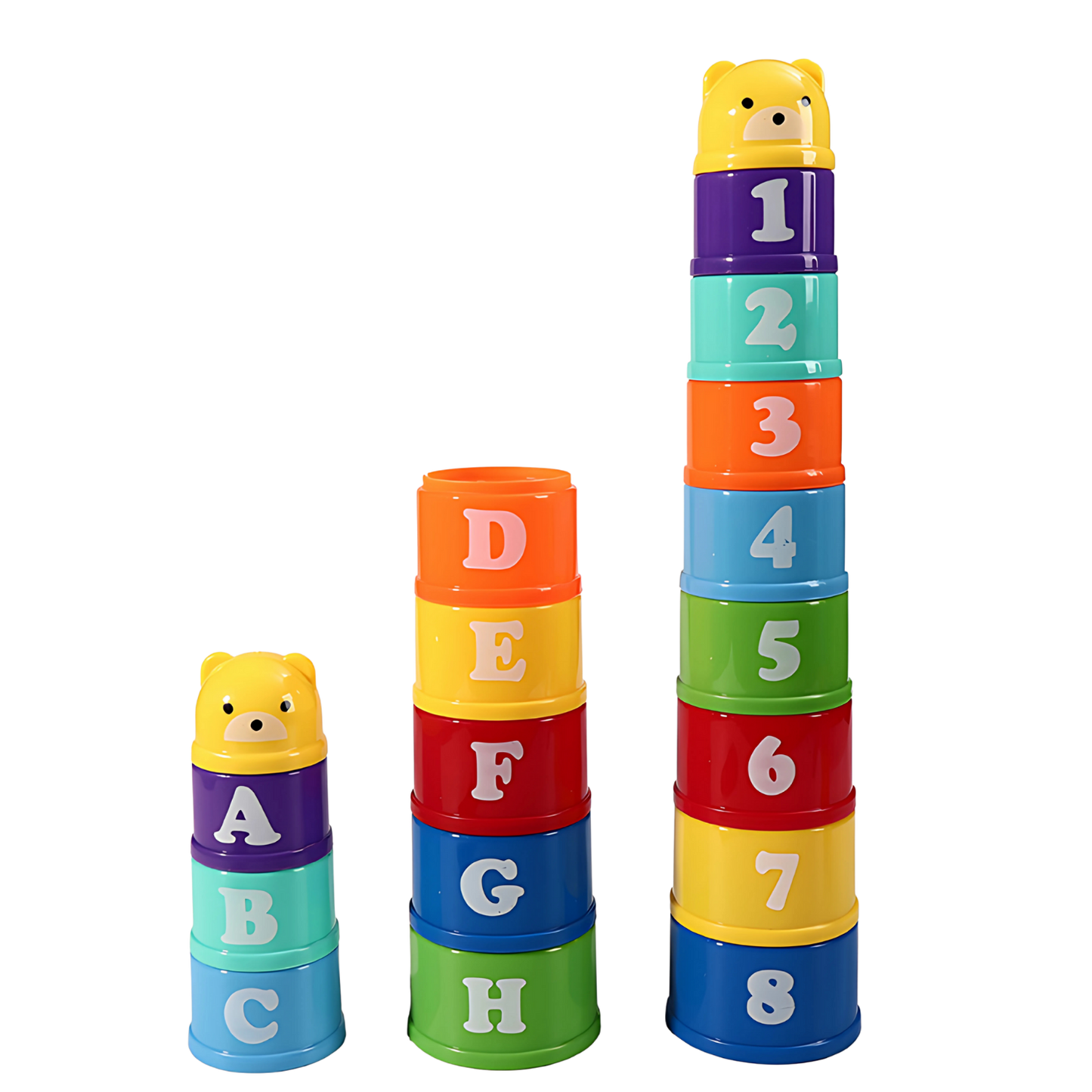 Kit Brinquedo Educativo de Empilhar Kids
