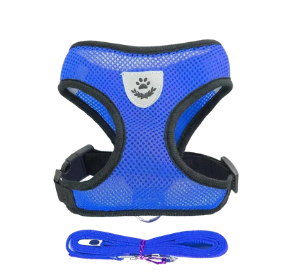Coleira Peitoral Reflexível Respirável Vest [Compre 1 Leve 2]