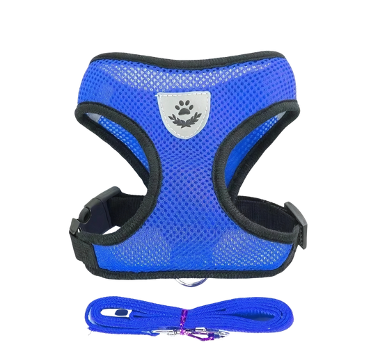 Coleira Peitoral Reflexível Respirável Vest [Compre 1 Leve 2]