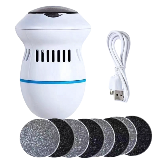 Removedor de Calos e Rachaduras Beauty Feet Com 8 Lixas
