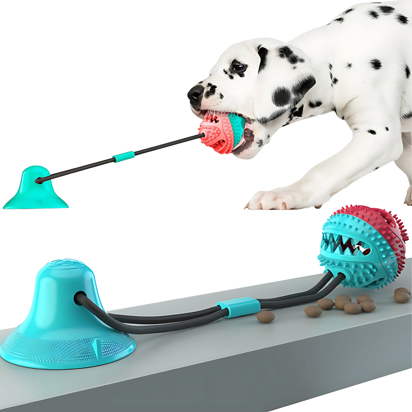 Brinquedo Pull Ball com Ventosa