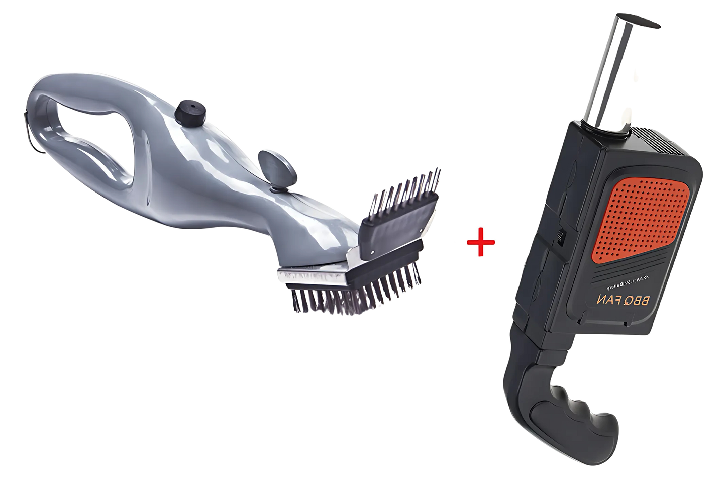 Escova para Grelha Limpeza à Vapor Super Clean [Leve de Brinde Um Soprador Para Churrasqueira]