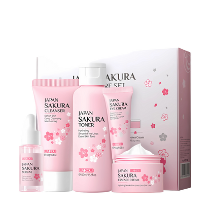 Kit Skin Care Facial Sakura [Kit com 5 Produtos]