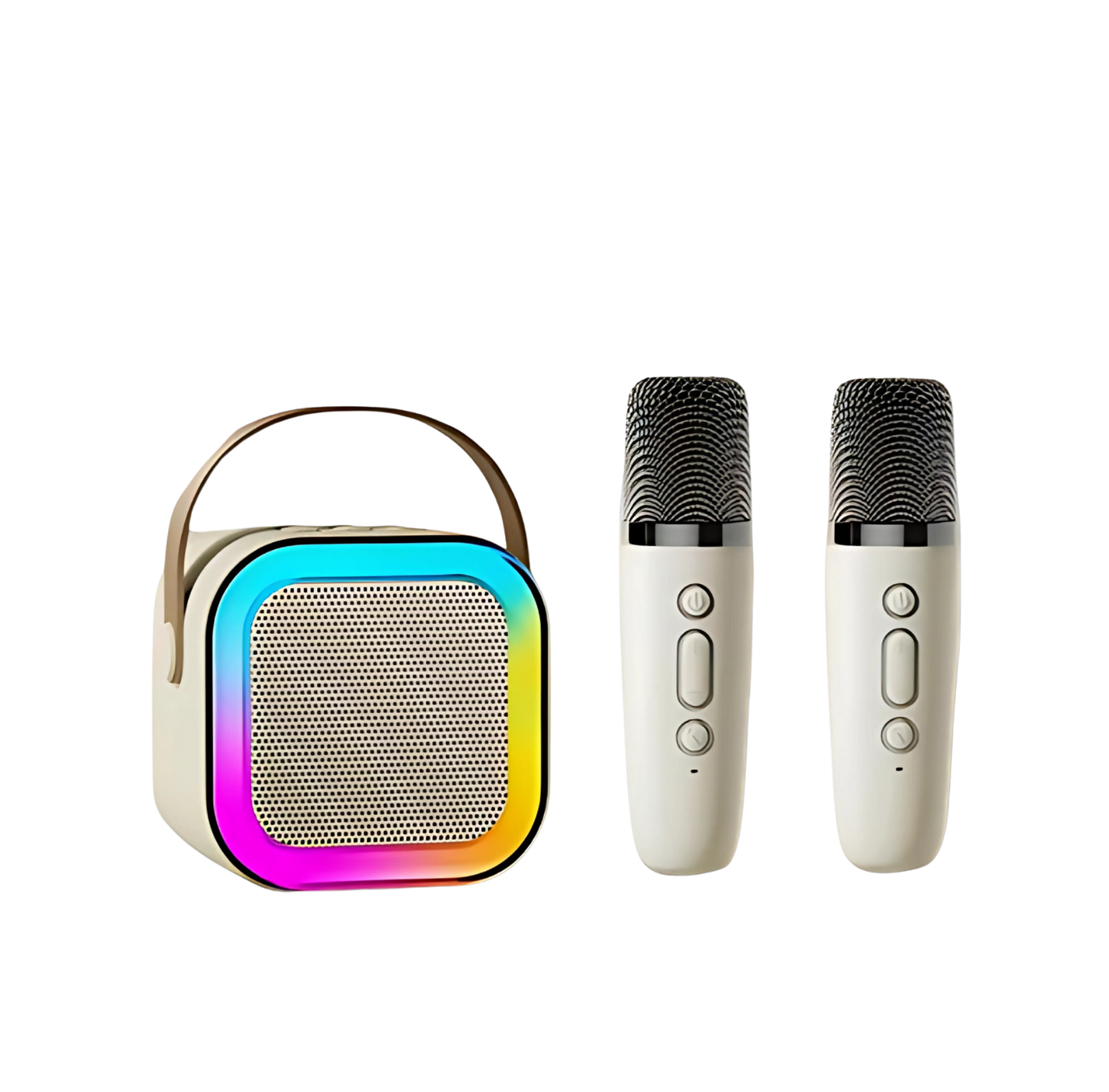 Karaokê Portátil VoicePro [Com 2 Microfone]