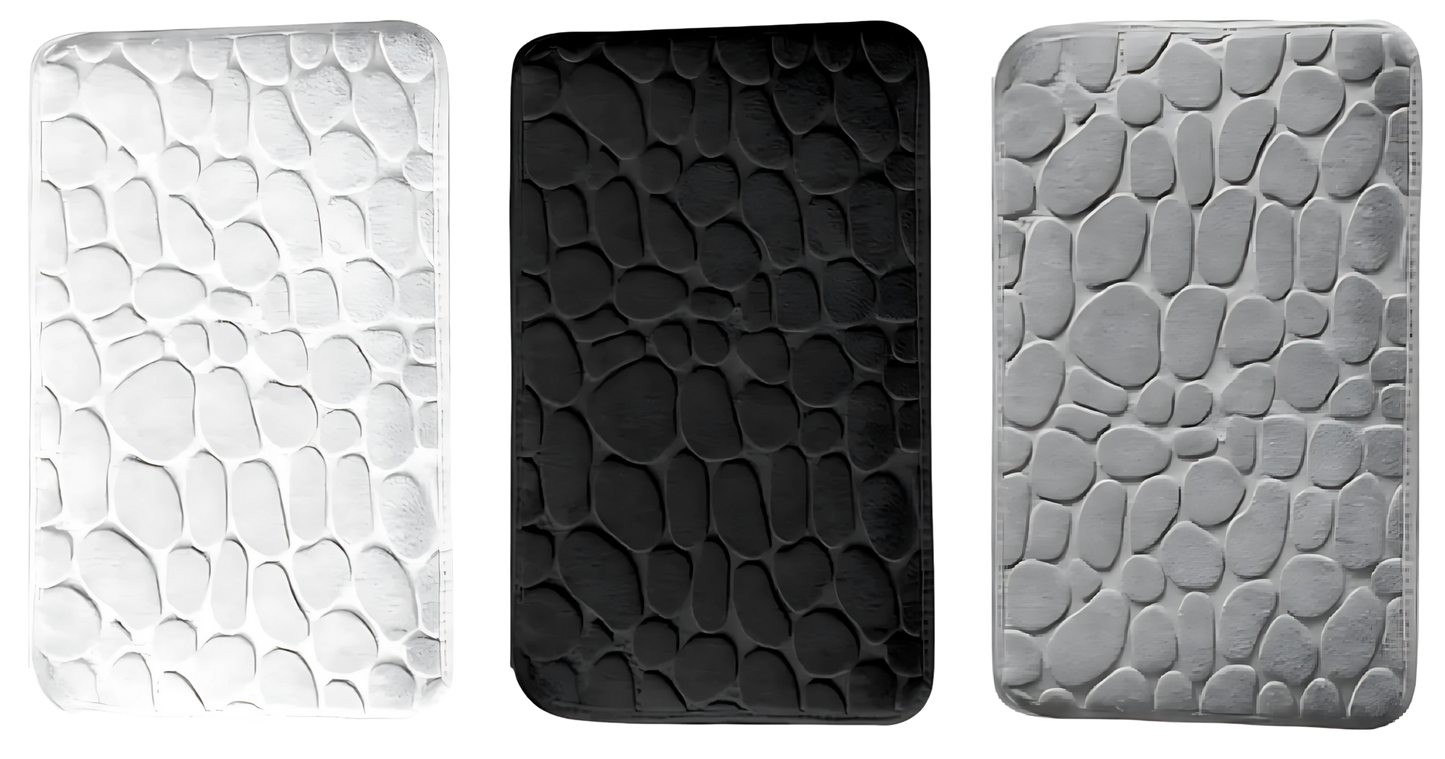 Tapete para Banheiro Antiderrapante 3D AquaGard [Compre 1 e Leve 2]