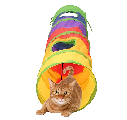 Brinquedo Túnel para Gatos Lots of Fun