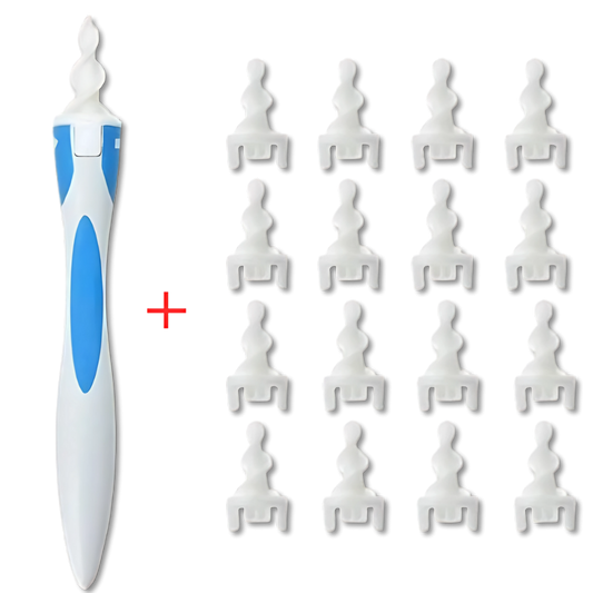 Limpador de Ouvido EarClean [Grátis Kit Com 16 Unidades de Silicone]