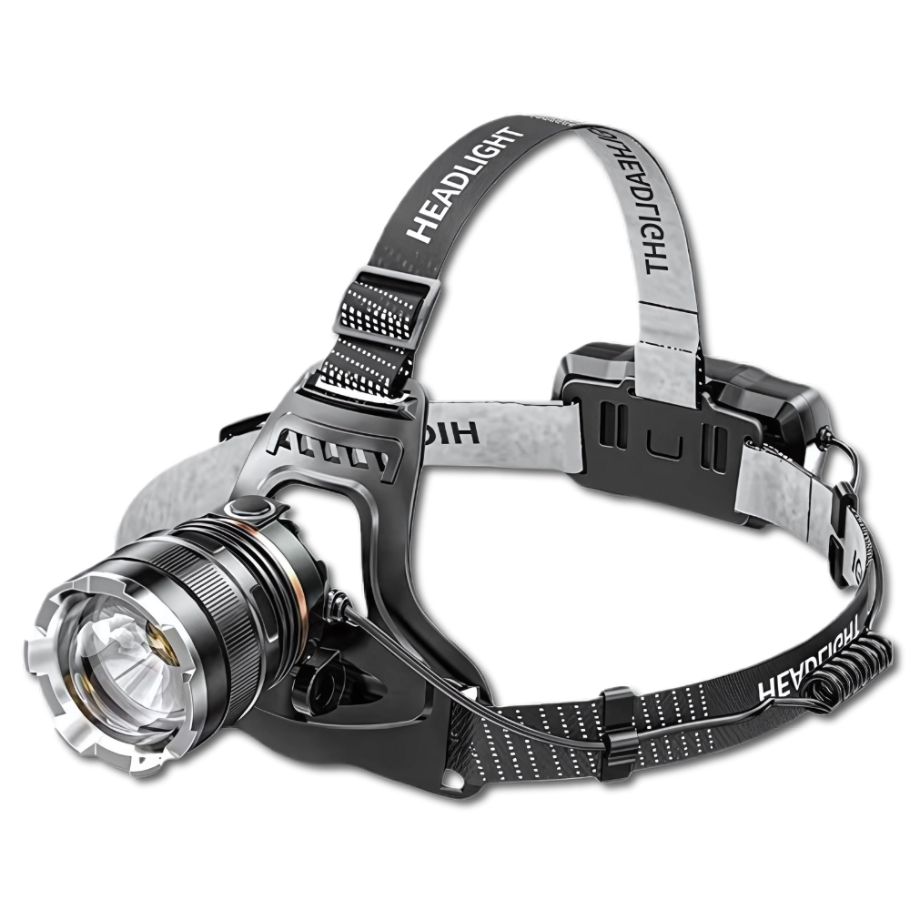 Lanterna de Cabeça Zoom Head Light [Acionamento Por Movimento]