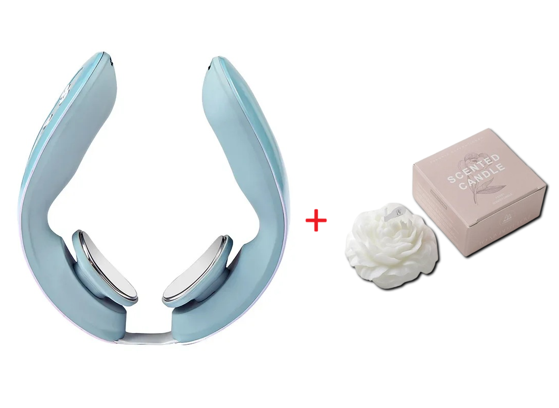 Massageador de Pescoço Relaxing [Grátis Vela Aromática Relaxante]