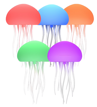 Luminária Infantil Água-Viva JellyFish
