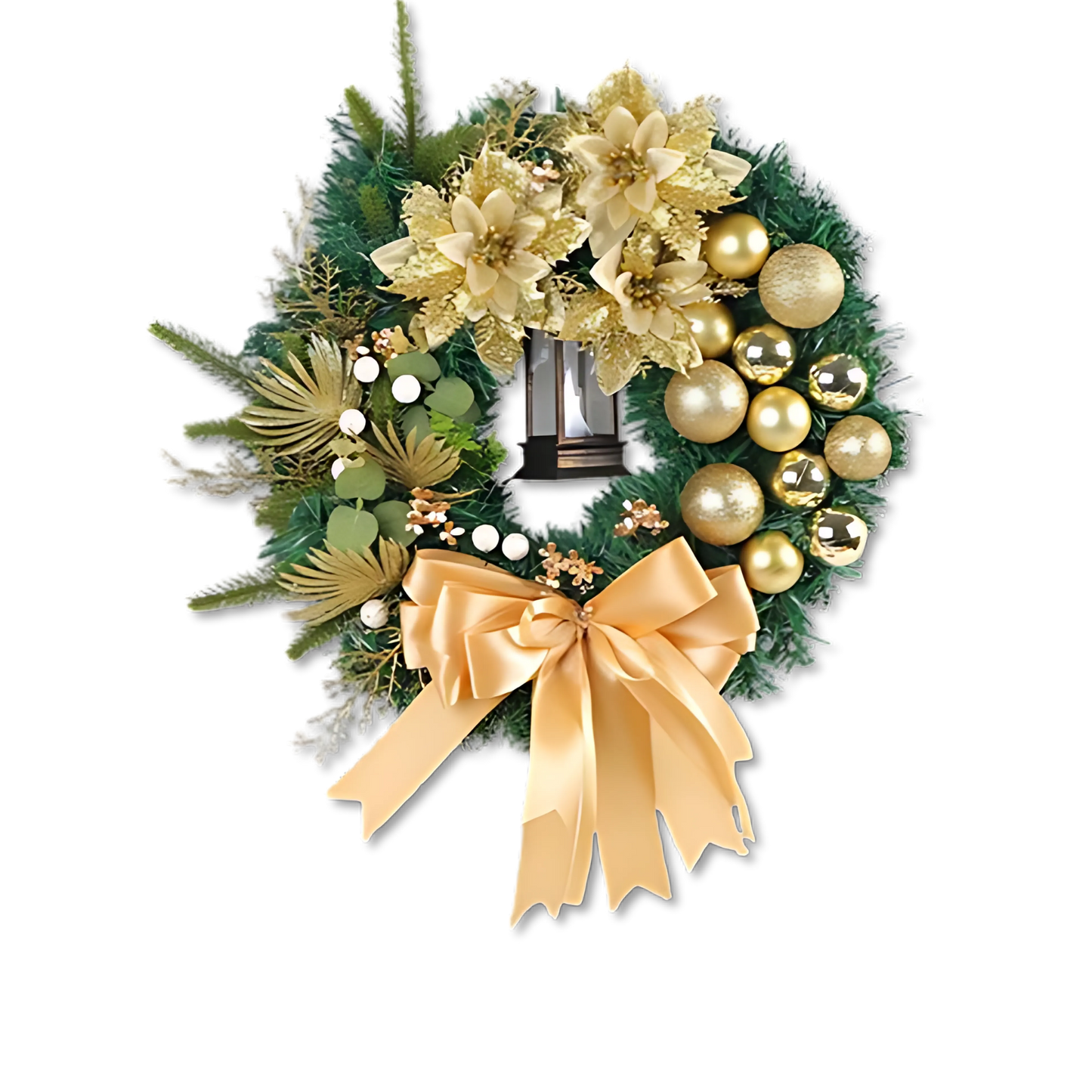 Guirlanda Natalina ChristmasGarland  [Diâmetro de 40cm]