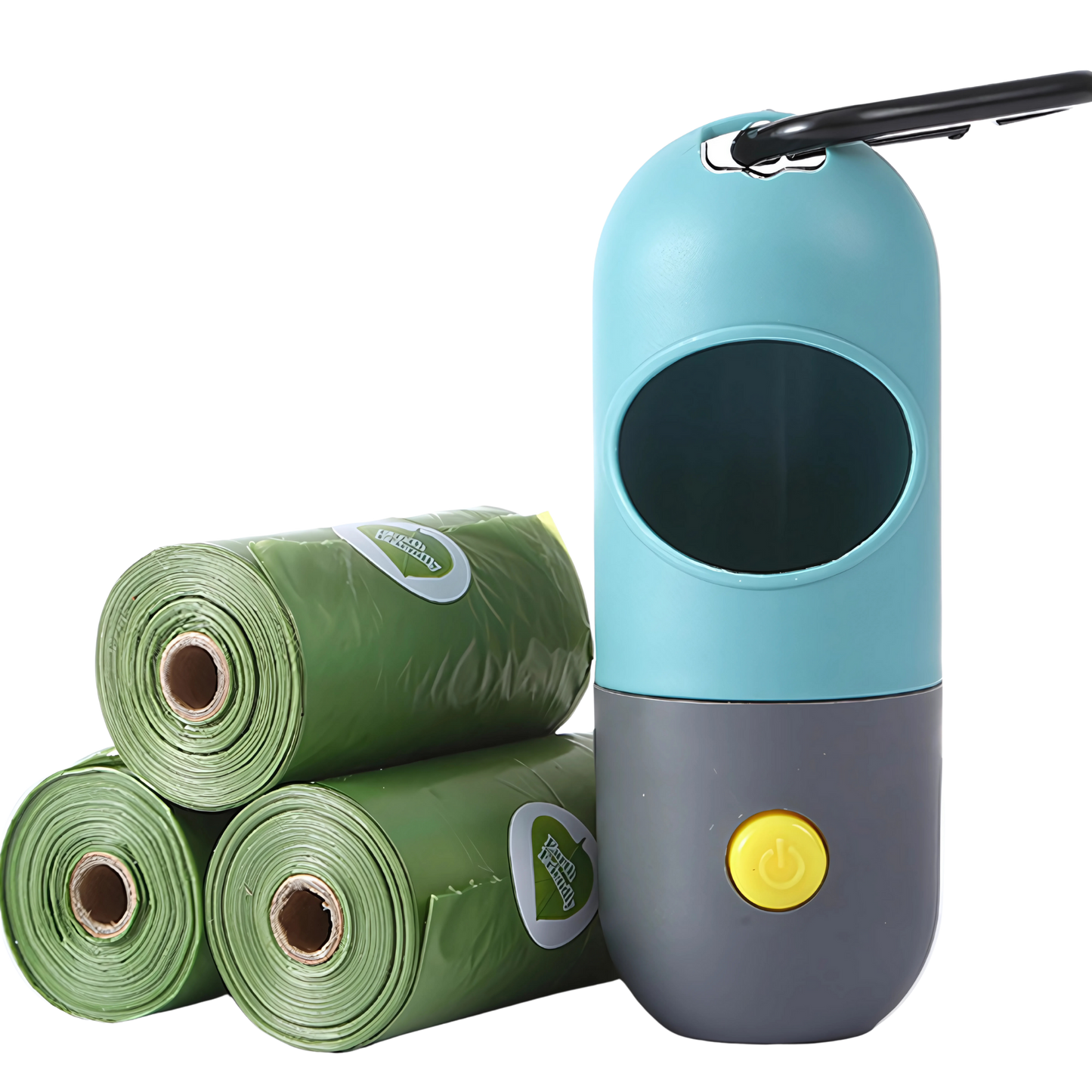 Kit Higiênico 2 Em 1 Cata Caca EcoBag [Com Lanterna Embutida]