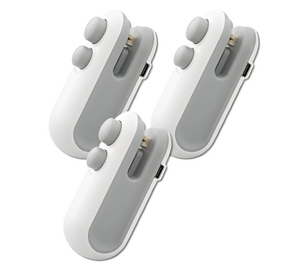 Seladora Portátil 2 em 1 Snacks Sealer [Compre 2 e Leve 3]