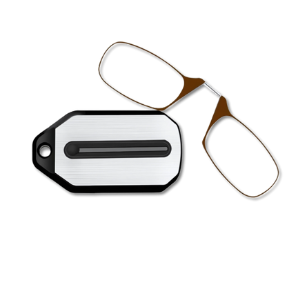 Mini Óculos Chaveiro de Leitura Dobrável Clip Glass