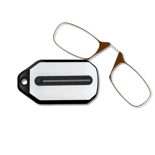 Mini Óculos Chaveiro de Leitura Dobrável Clip Glass
