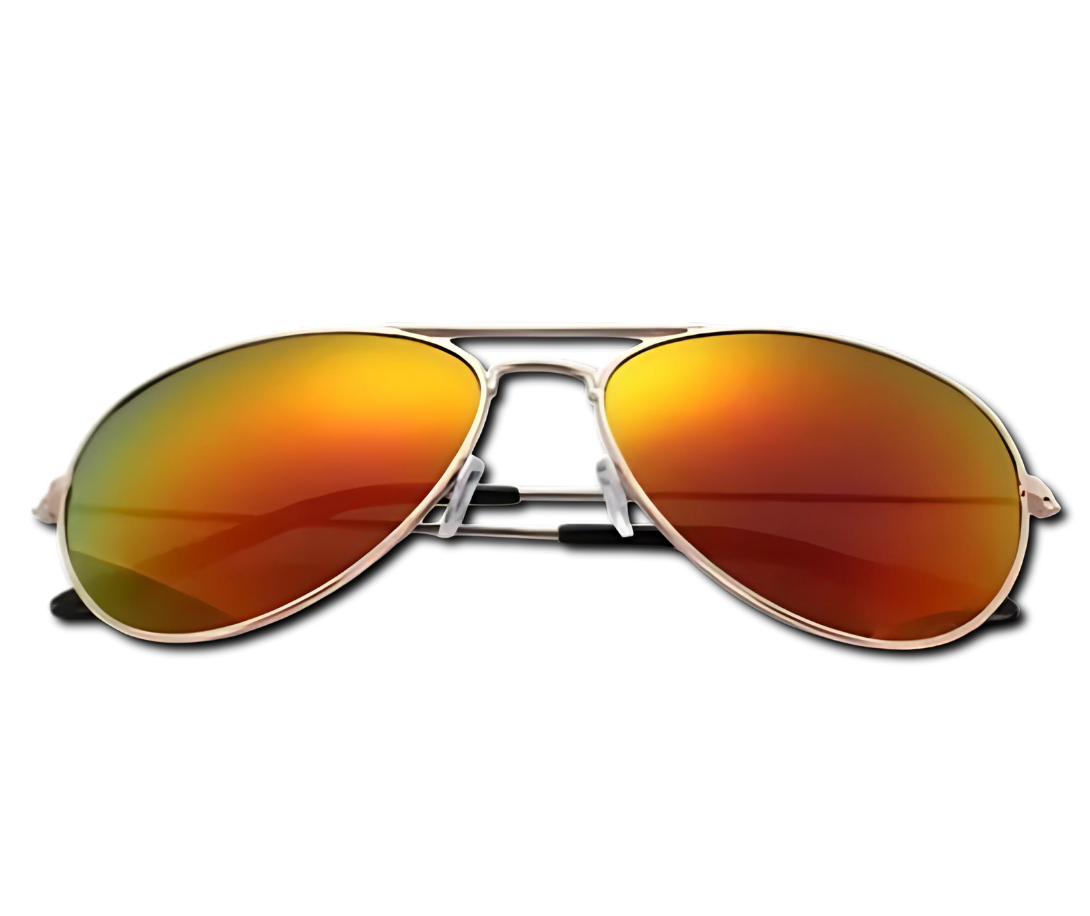 Óculos de Sol Antireflexo com Lentes Polarizadas UV400 [Tipo Top Gun]