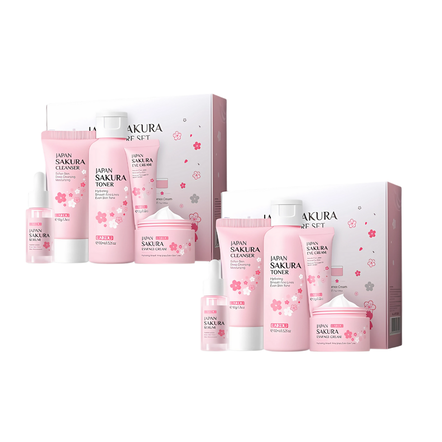 Kit Skin Care Facial Sakura [Kit com 5 Produtos]