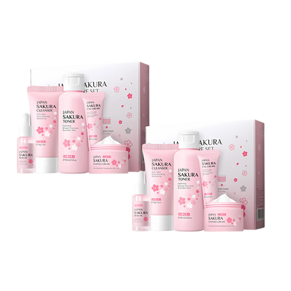 Kit Skin Care Facial Sakura [Kit com 5 Produtos]
