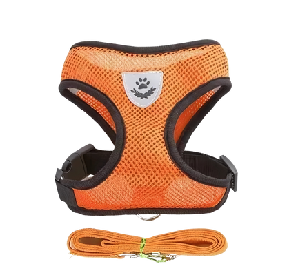 Coleira Peitoral Reflexível Respirável Vest [Compre 1 Leve 2]
